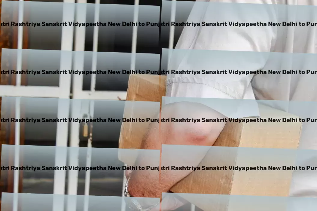 Shri Lal Bahadur Shastri Rashtriya Sanskrit Vidyapeetha New Delhi to Punjab Packers And Movers Connecting dots across India with top-notch logistics! - Efficient goods logistics